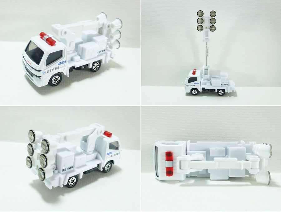 Xe tải chở âm thanh ánh sáng mô hình Tomica Toyota Dyna Ministry lighting